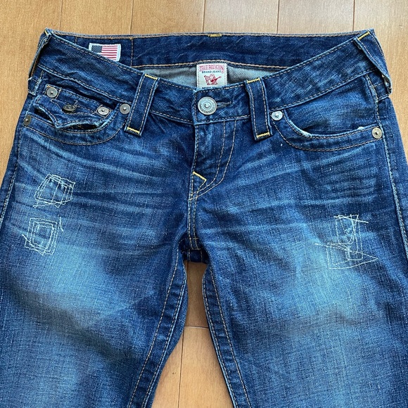 True Religion Billy Straight Leg Jeans in 25 - Picture 5 of 12